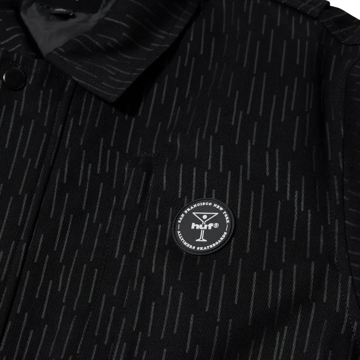 HUF HUF X ALLTIMERS WORK JACKET-BLACK