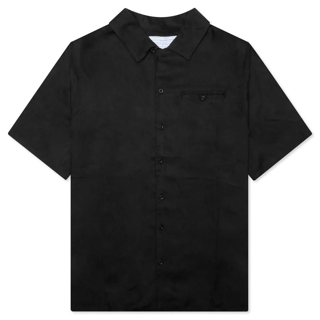 I Tried Button Up Shirt - Black