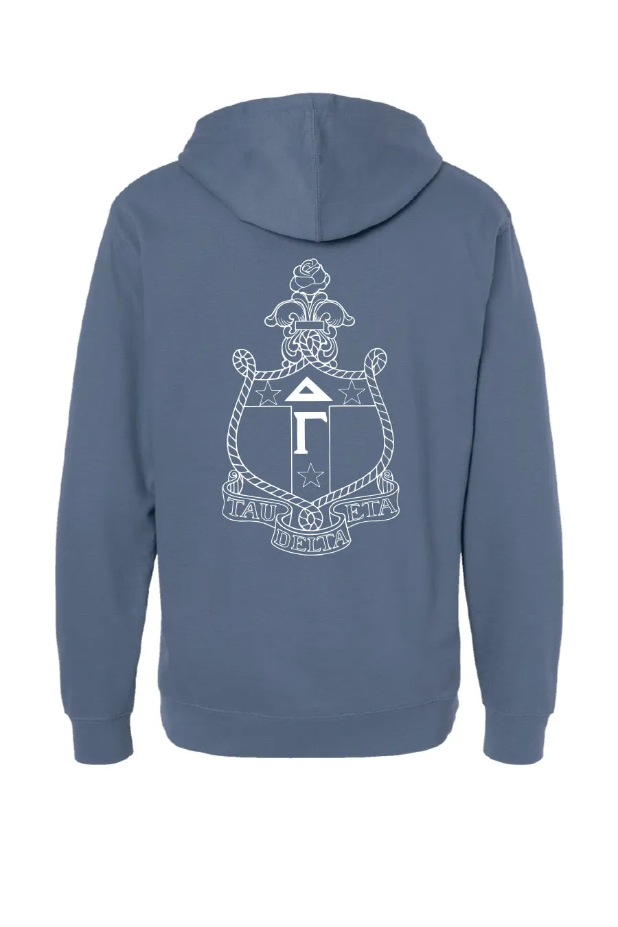 Indigo Crest Hoodie