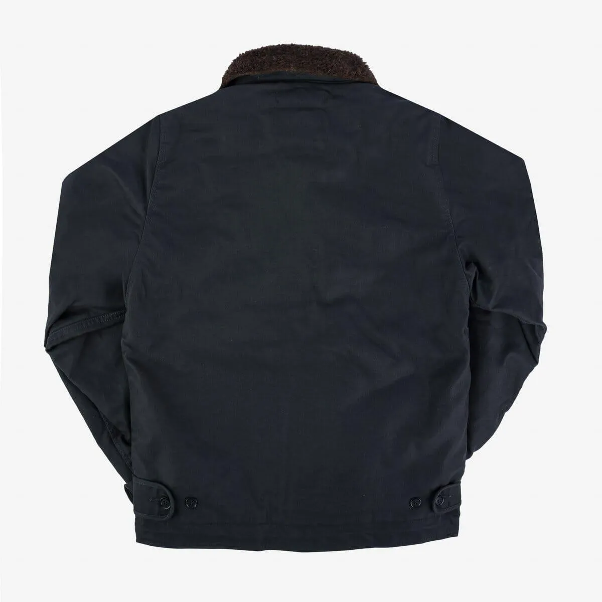 Iron Heart - Oiled Whipcord N1 Deck Jacket - Black