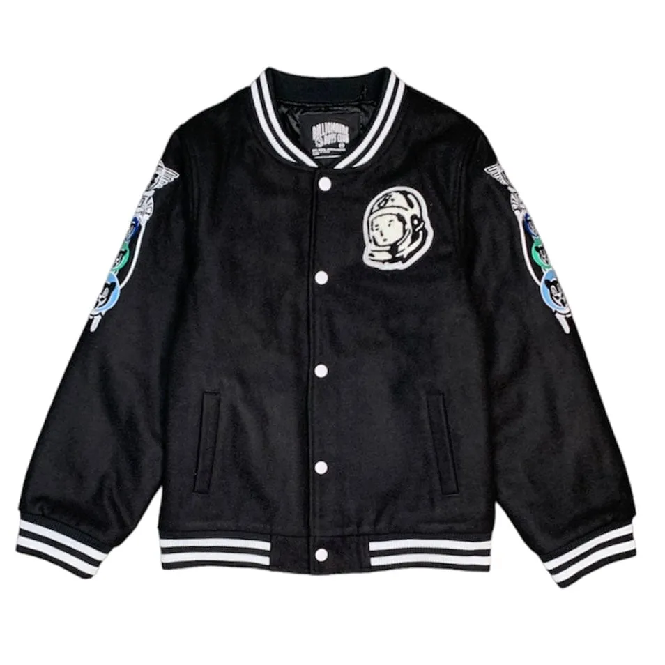 Kid's Billionaire Boys Club BB Astro Varsity (Black) 823-8400