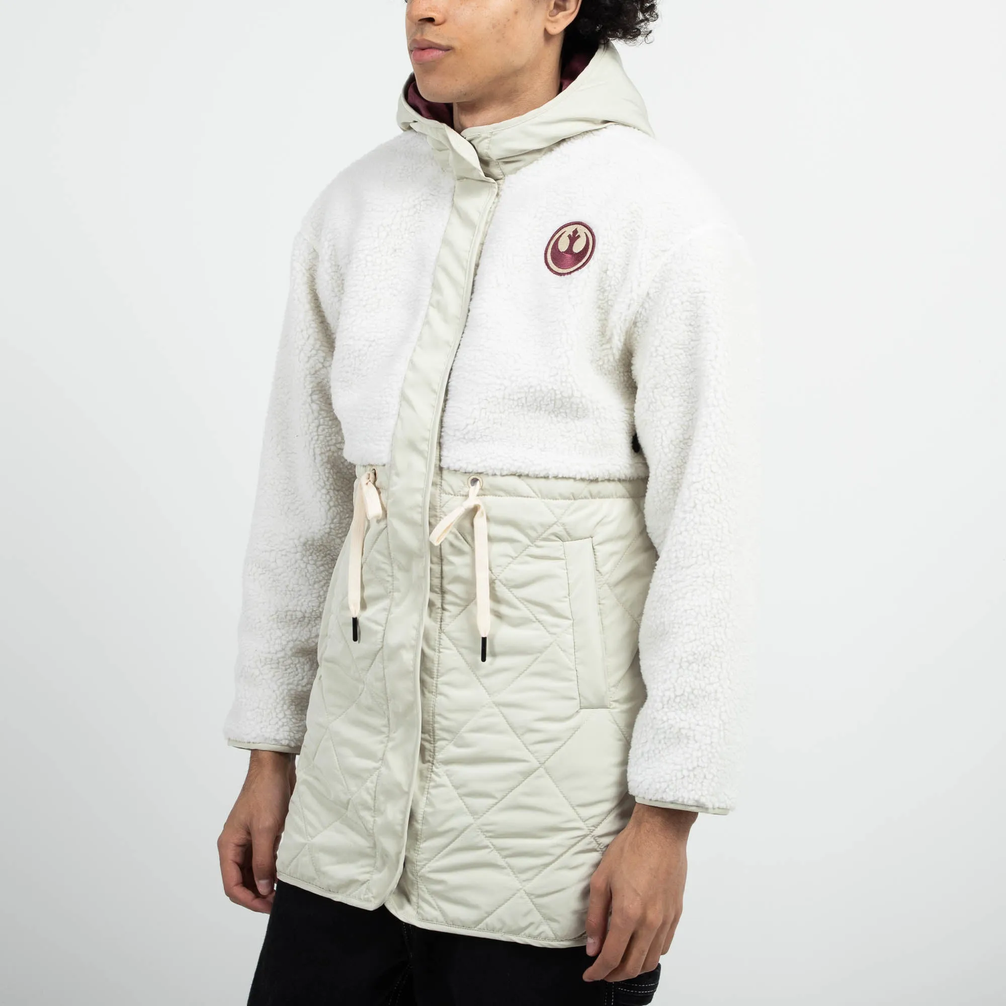 Leia Sherpa Puffer Jacket