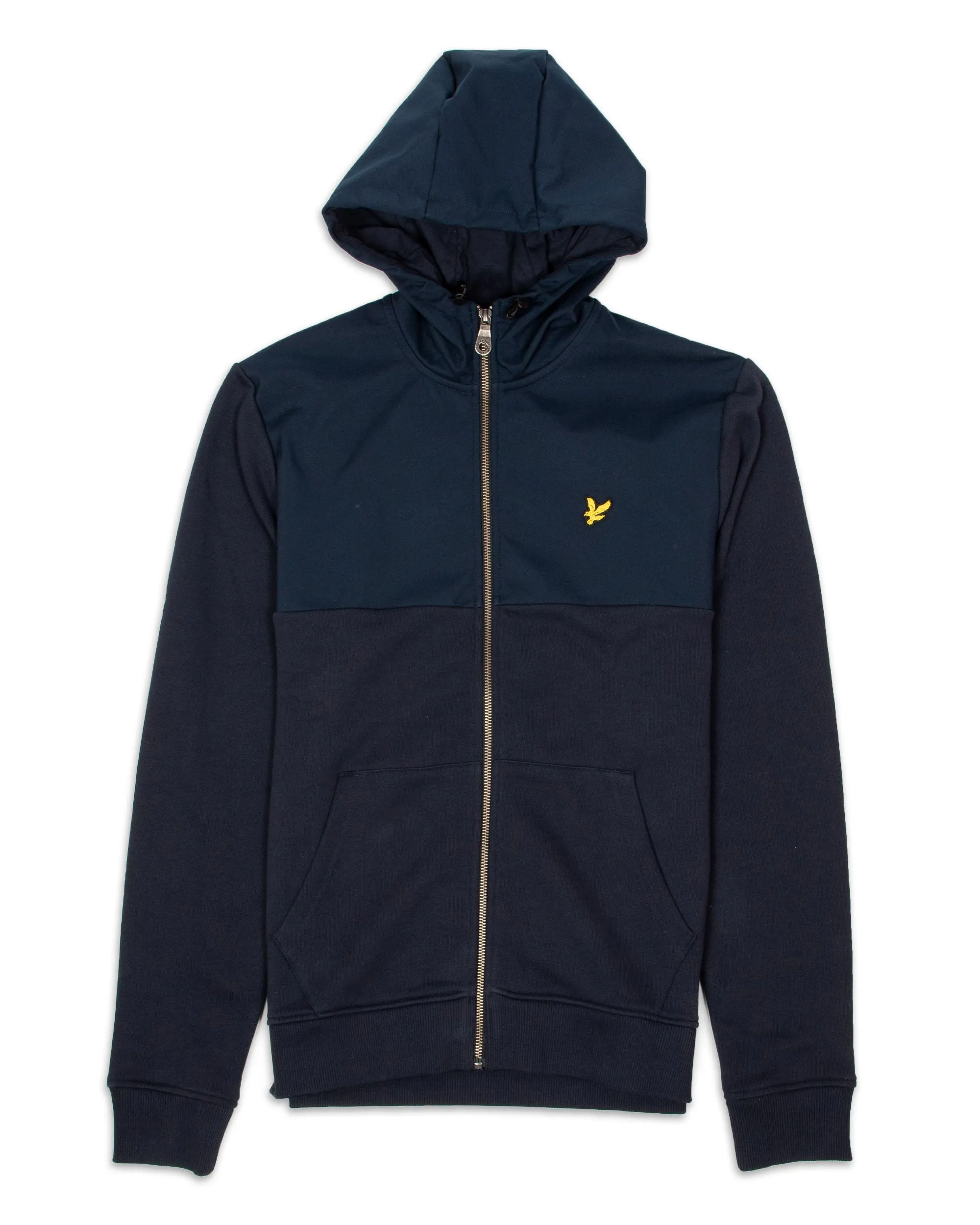 Lyle And Scott Softshell Jersey Full Zip Blu