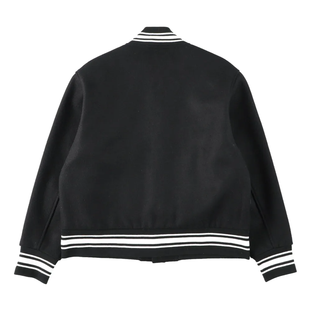 MAGICSTICK SHIKOU VERSITY JACKET-BLACK