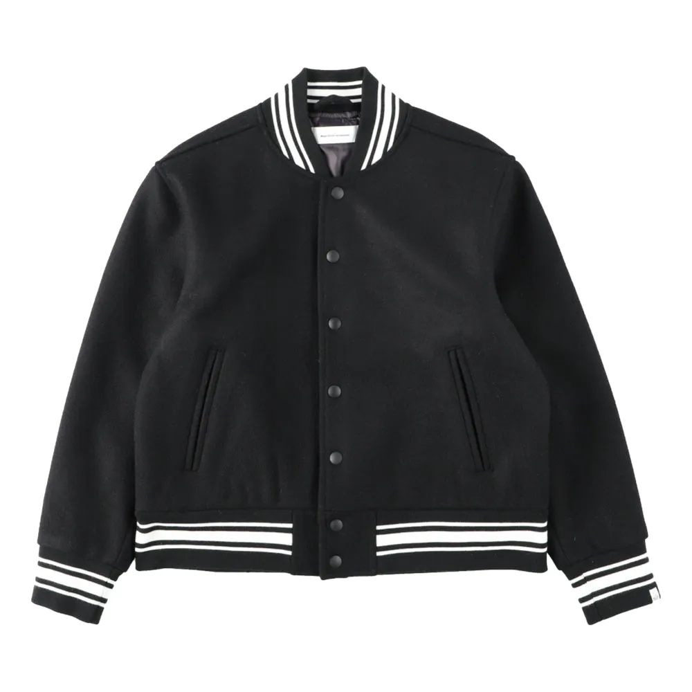 MAGICSTICK SHIKOU VERSITY JACKET-BLACK