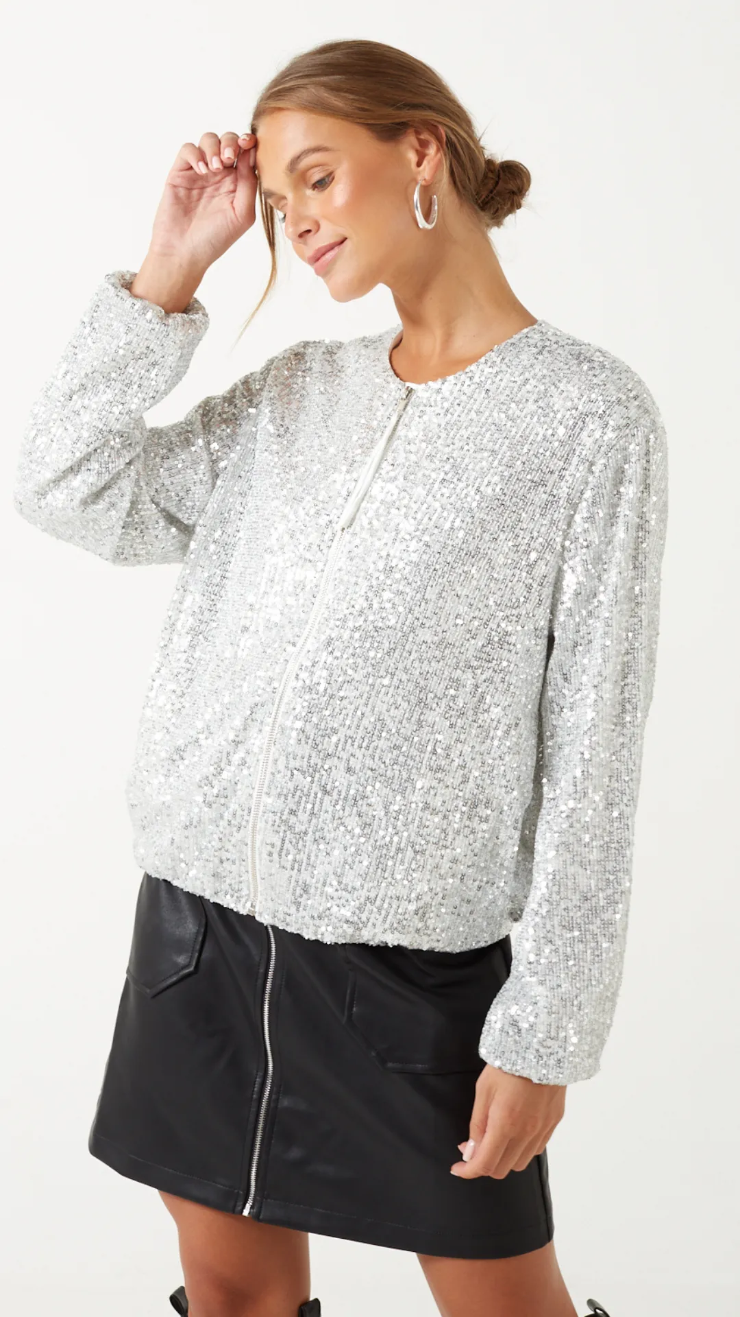 Marc Angelo Luna Sequin Jacket