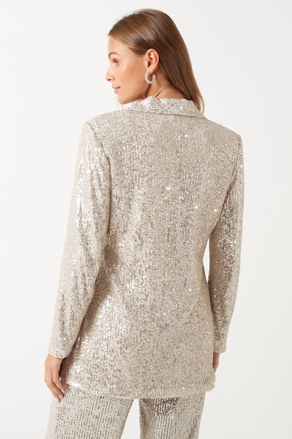 Marc Angelo Sequin Blazer