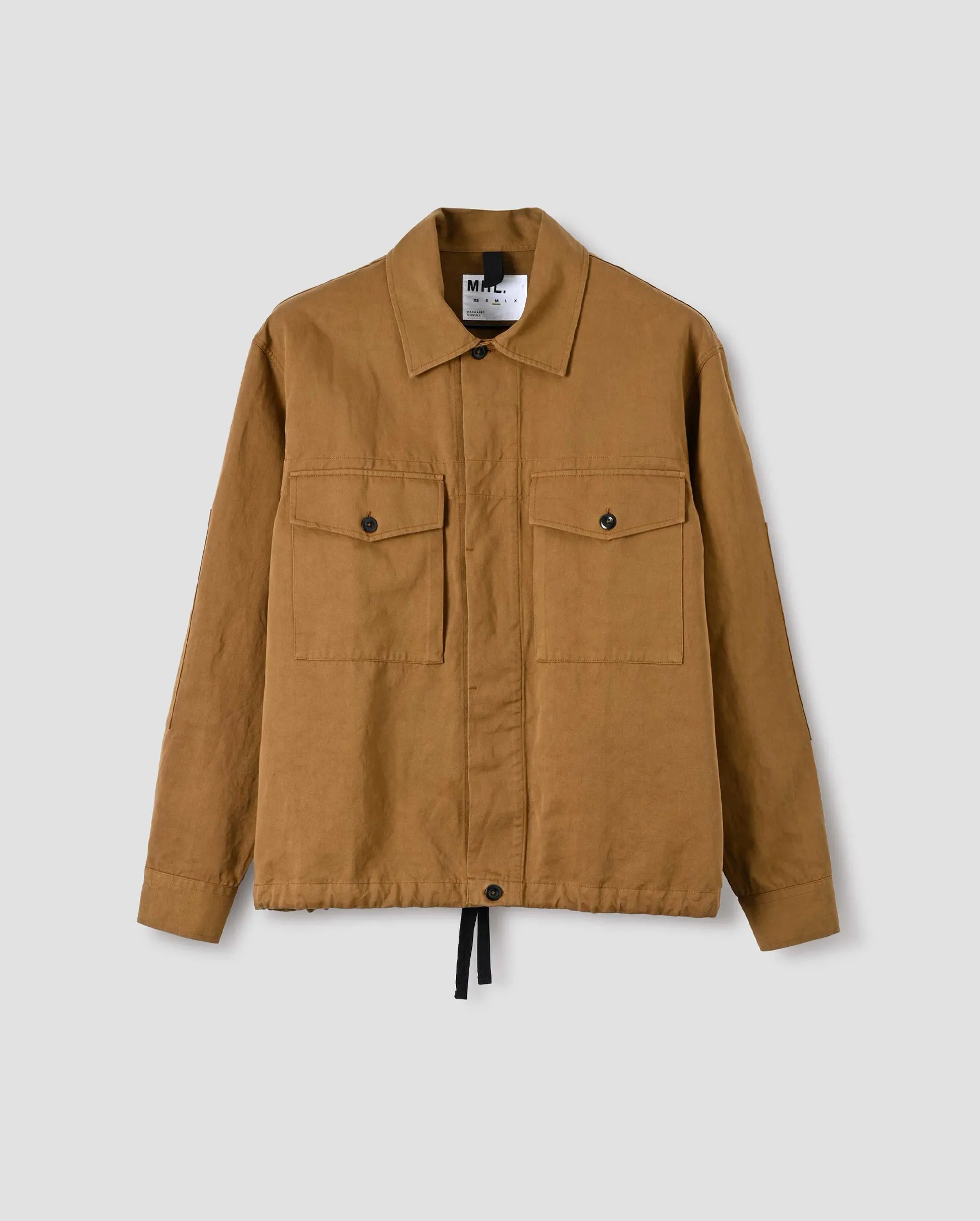 MHL DRAWCORD SHIRT / NUT