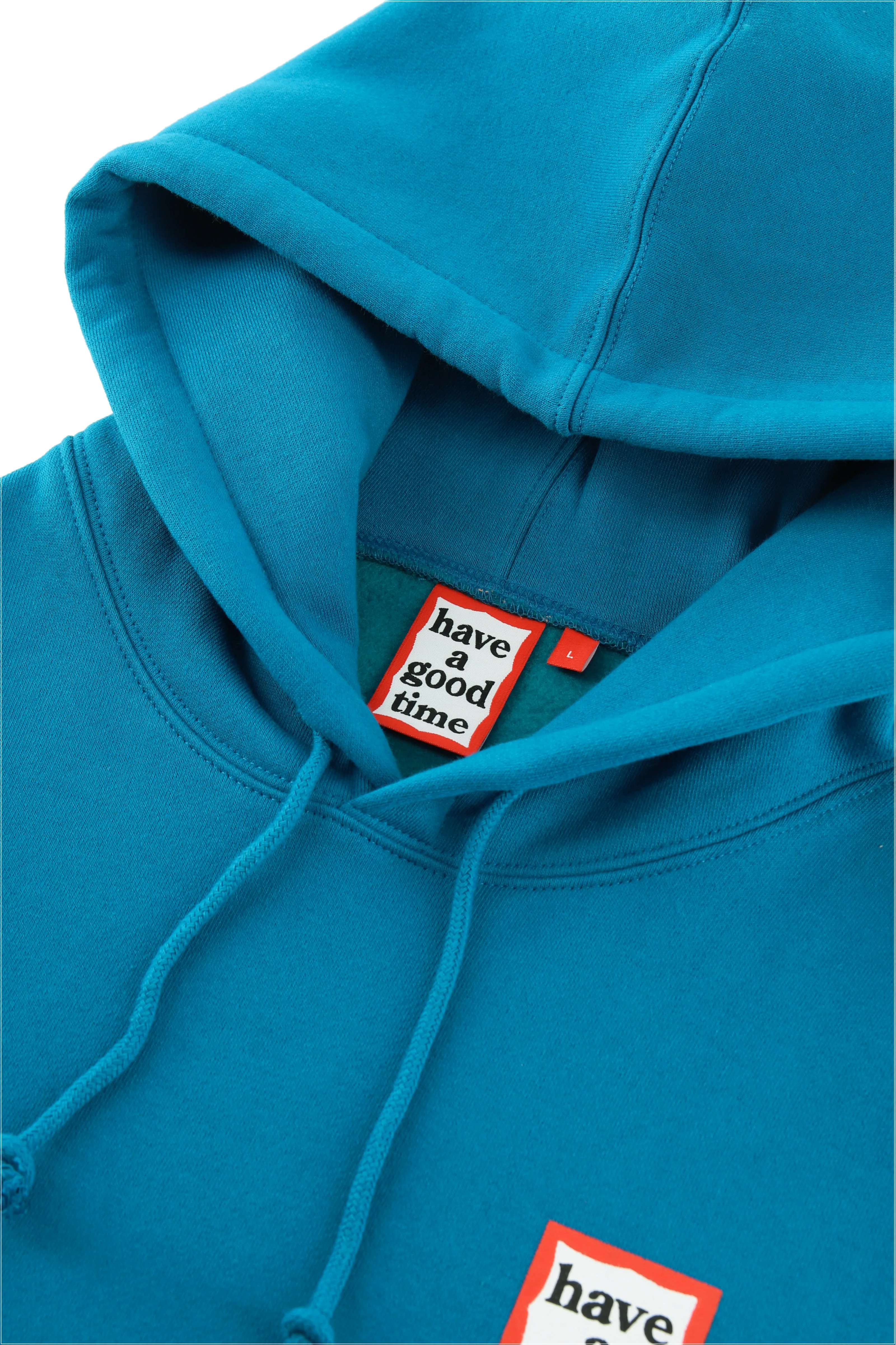 MINI FRAME PULLOVER HOODIE FL DUCK BLUE