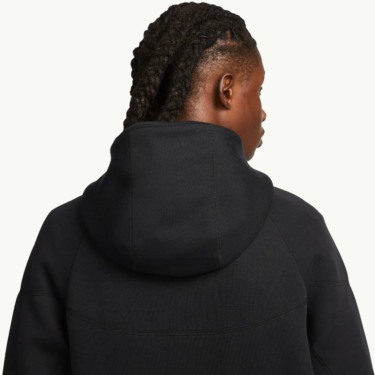 Nike Tech Fleece Full-Zip Windrunner Hoodie - Black