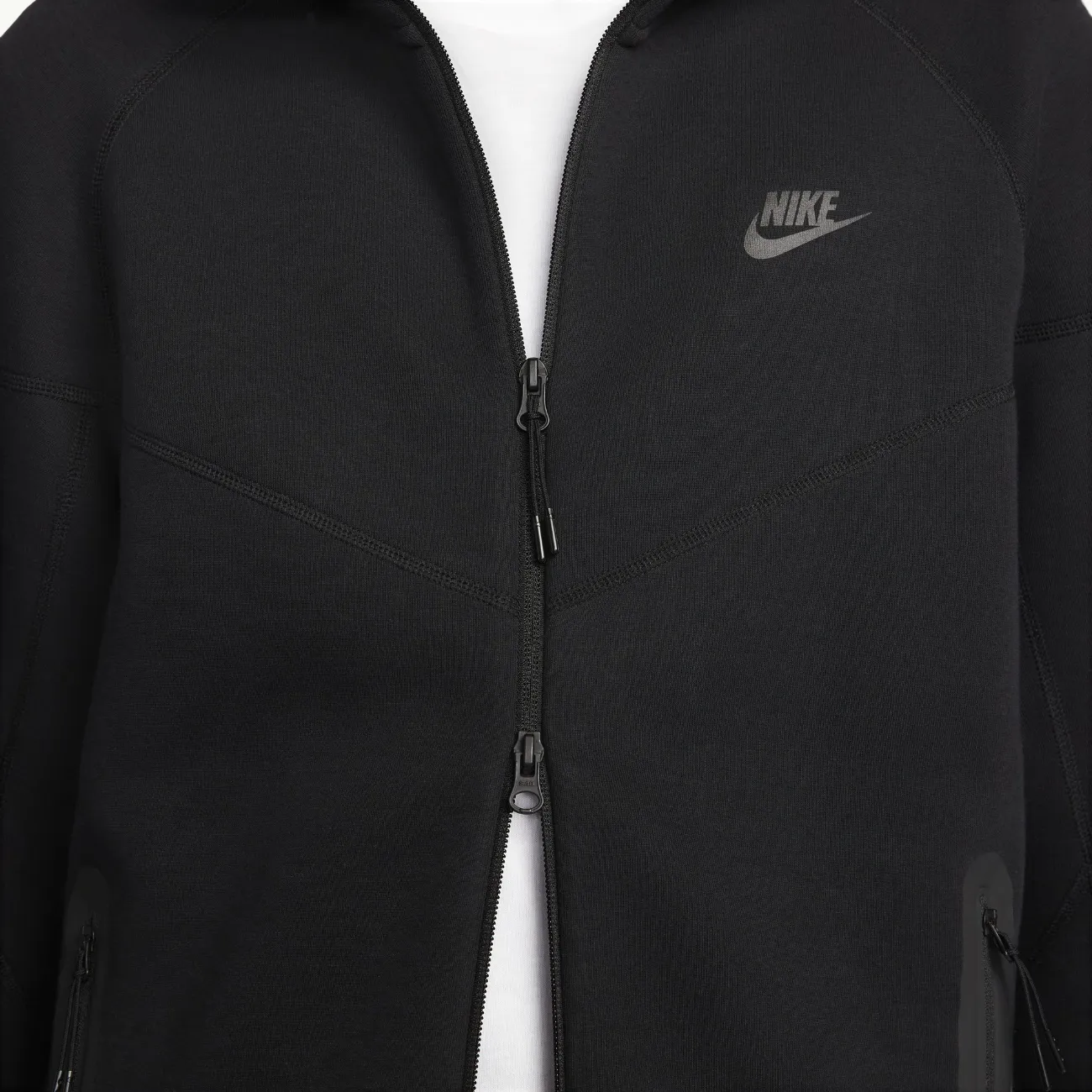 Nike Tech Fleece Full-Zip Windrunner Hoodie - Black