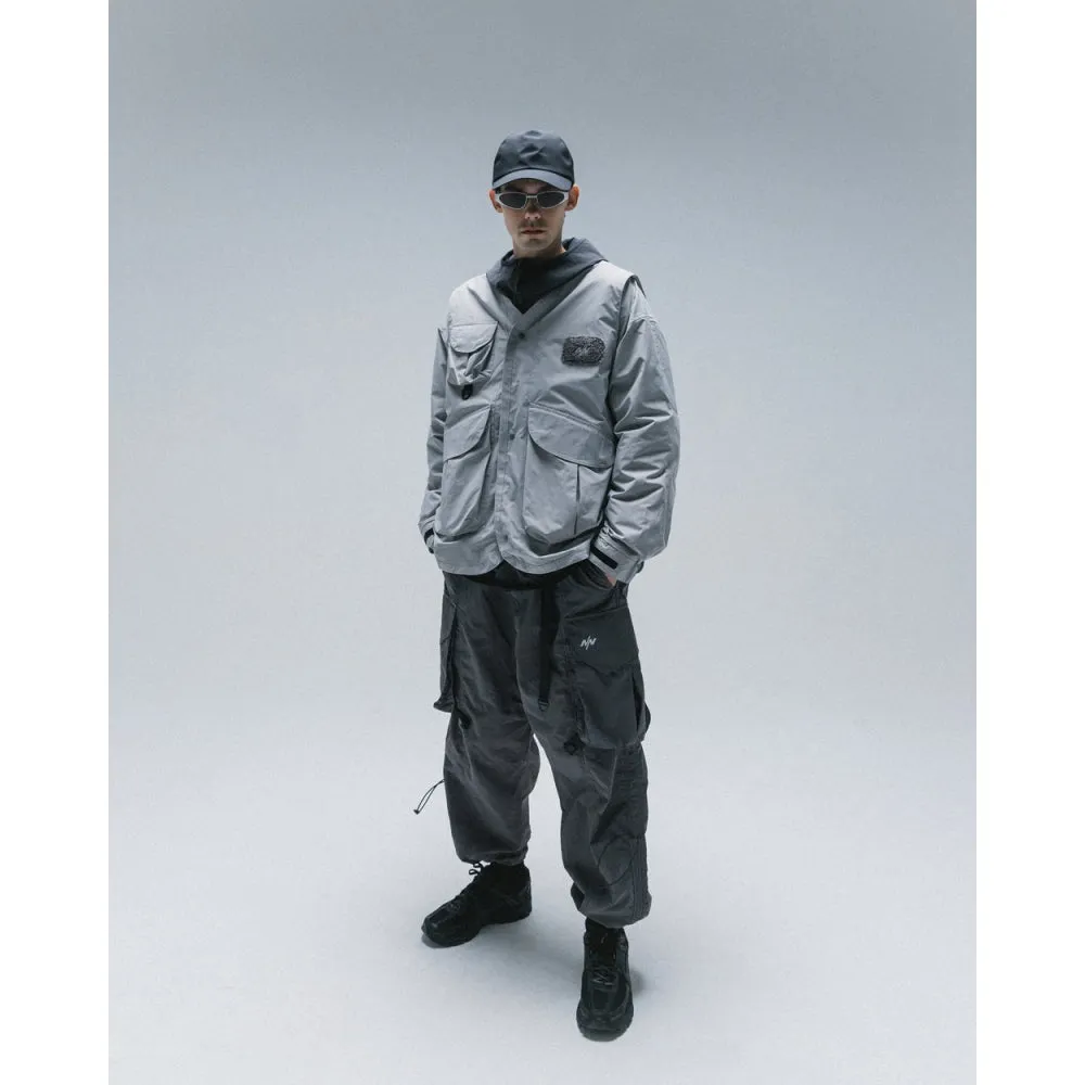 NINE POINT NINE CAIRN UTILITY JACKET-CHARCOAL