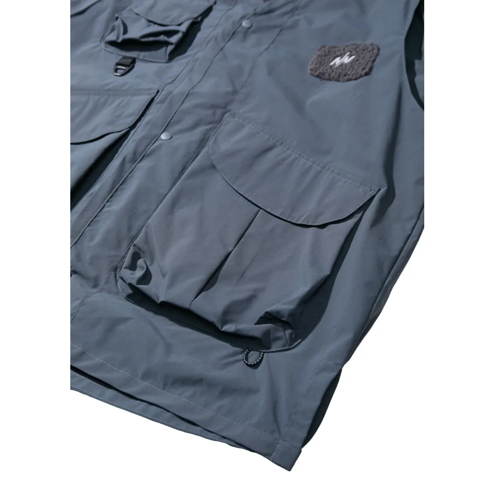 NINE POINT NINE CAIRN UTILITY JACKET-CHARCOAL