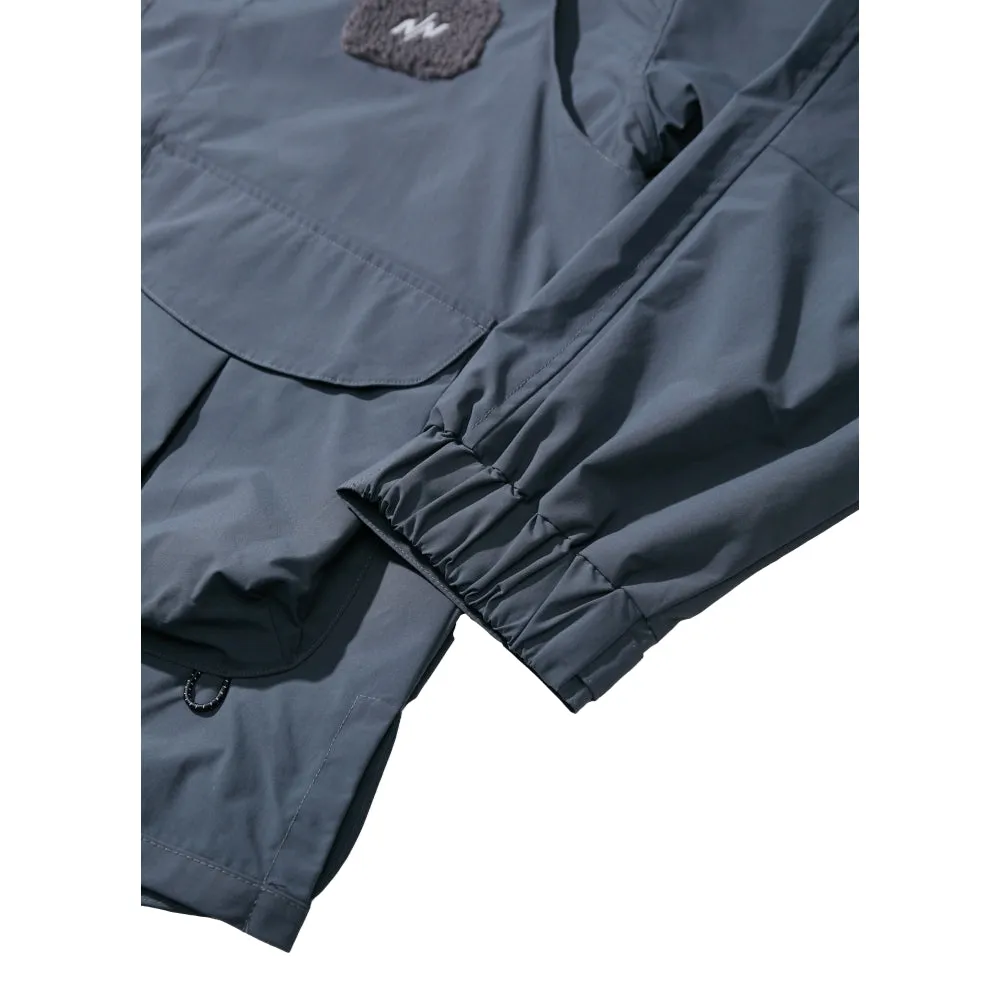 NINE POINT NINE CAIRN UTILITY JACKET-CHARCOAL