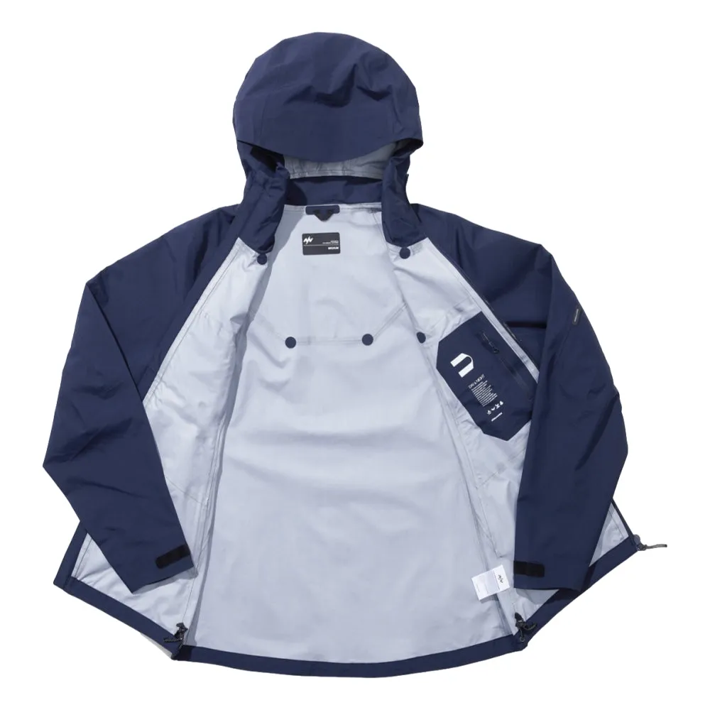 NINE POINT NINE DAY 3L SHELL JACKET-NAVY