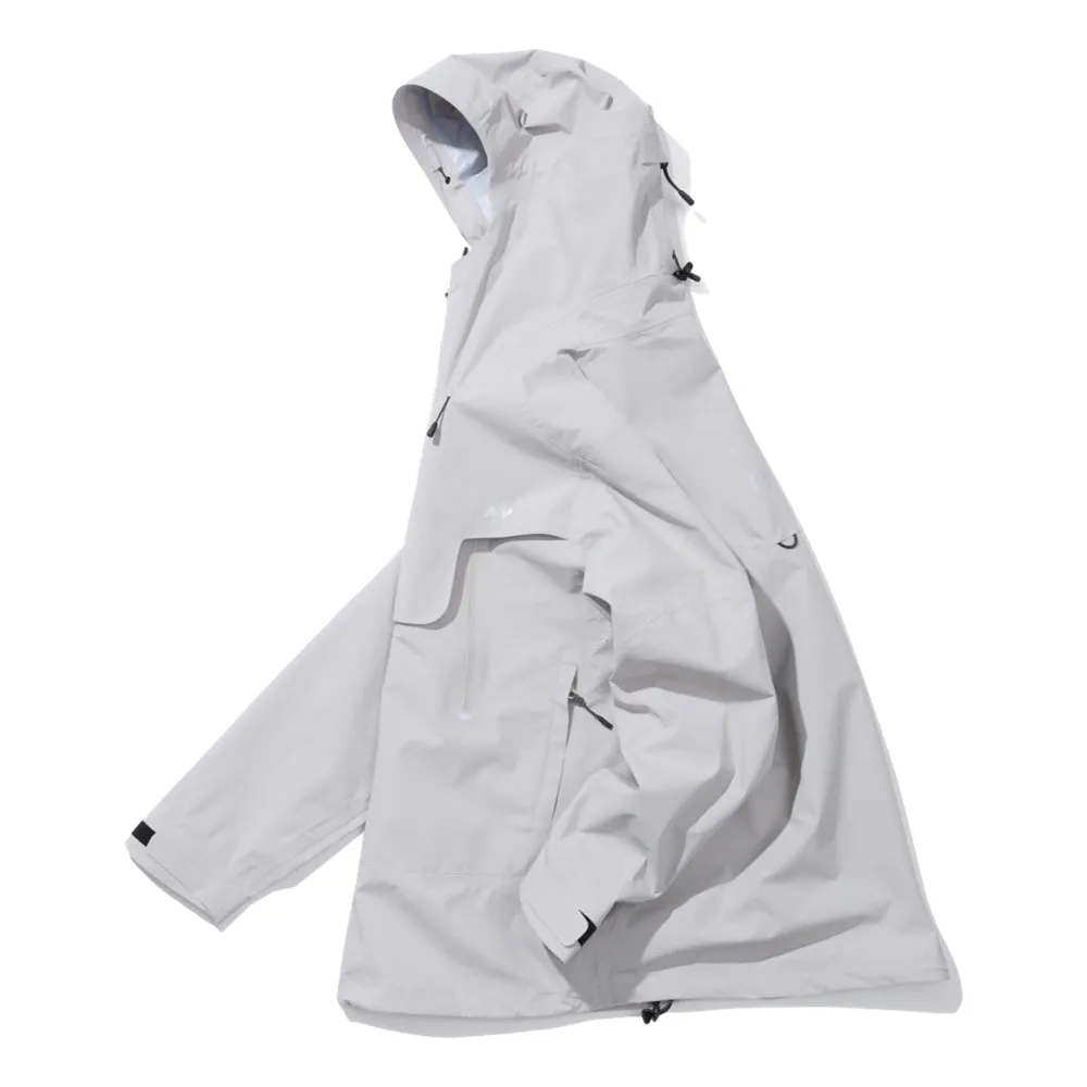 NINE POINT NINE NIGHT 3L SHELL JACKET-IVORY