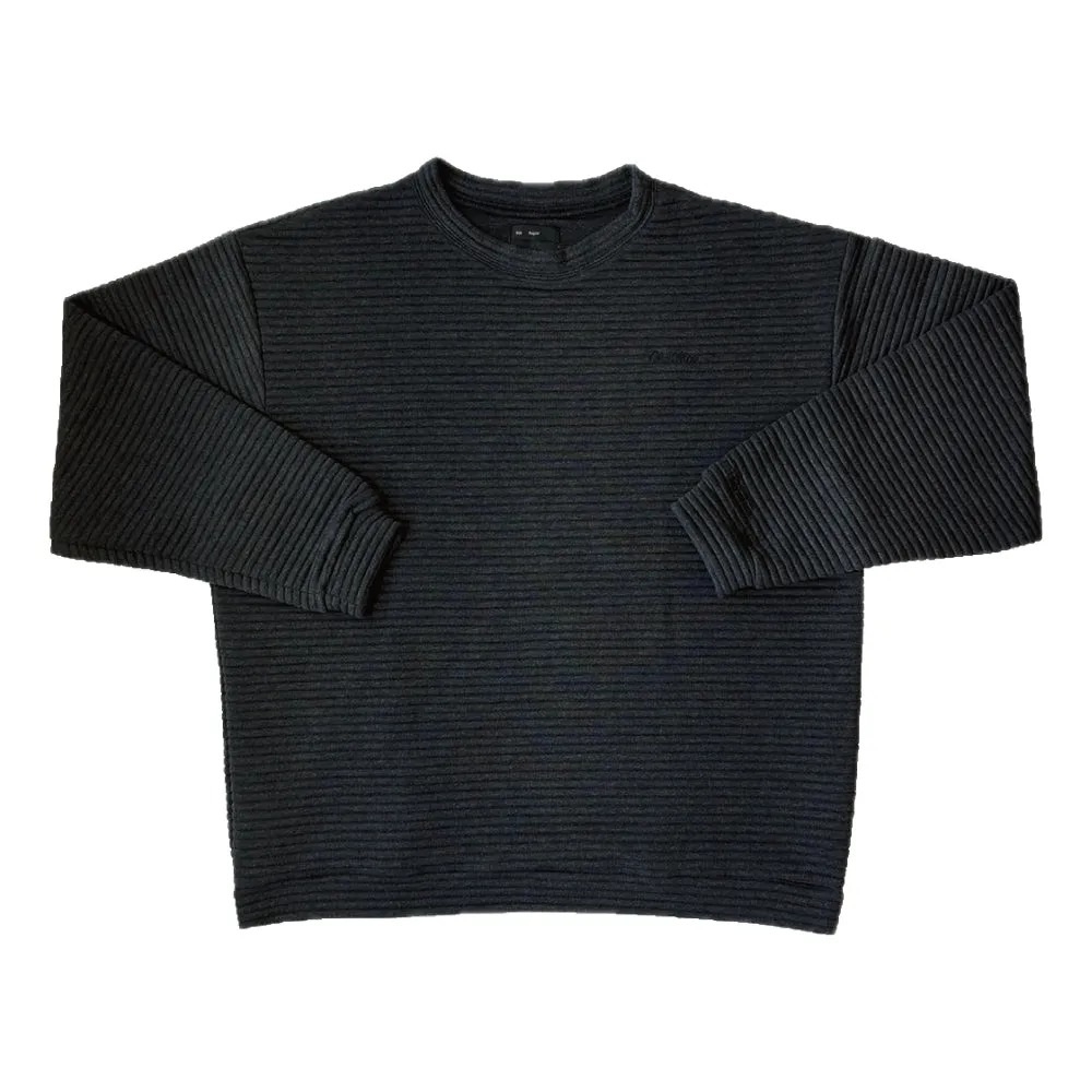 OLDISM TECH EMBROIDERY SWEATER-GREY