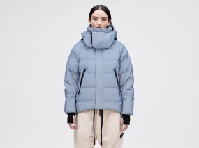 On/Off Hood O.S Down Jacket - Reflective Blue