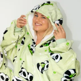 Panda - Hoodie Blanket