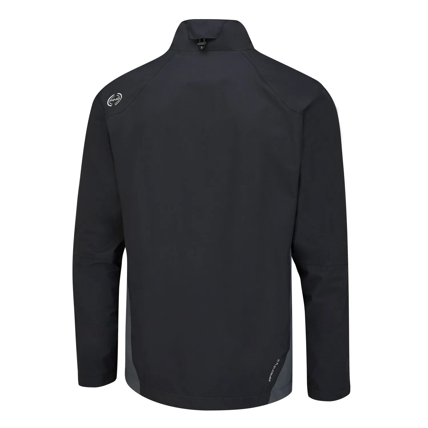 Ping Sensordry S2 Pro Waterproof Golf Jacket - Black/Asphalt