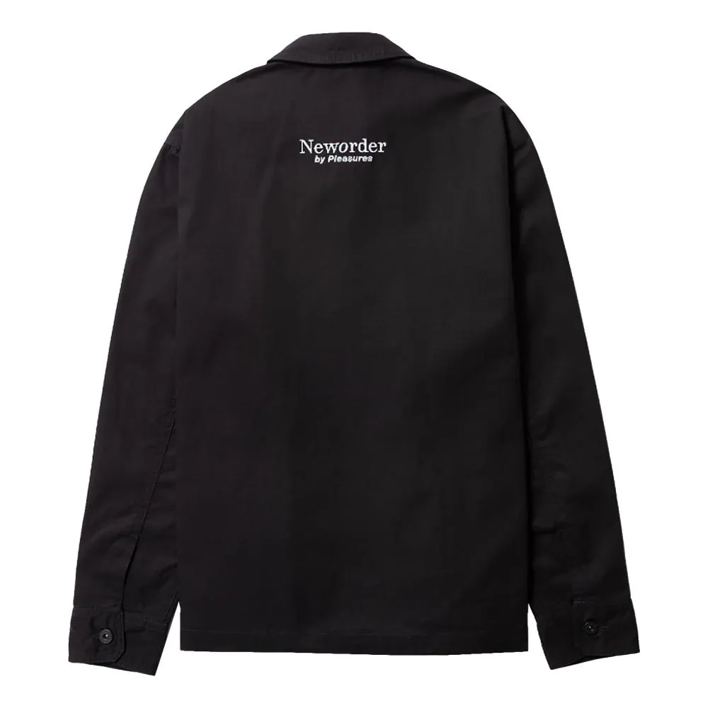 PLEASURES TECHNIQUE WORK JACKET-BLACK