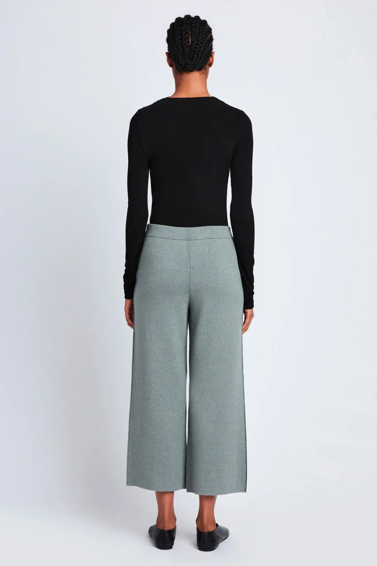 Proenza Schouler White Label Grace Pant - Poplar/ Black