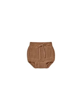 Quincy Mae - Cinnamon Knit Tie Bloomer