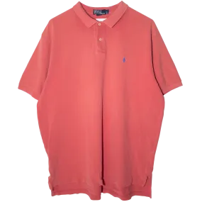 Ralph Lauren Embroidered Small Logo Poloshirt Pink (XXL)