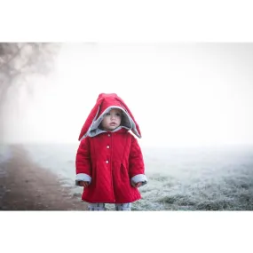 Red & Grey Bonnie Bunny Jacket