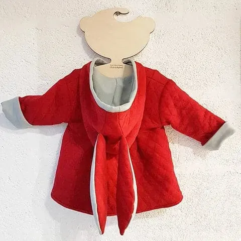 Red & Grey Bonnie Bunny Jacket