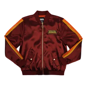 Retro Red Dragon Bomber Jacket