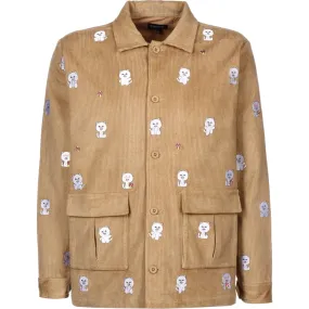 RIPNDIP HELLO NERMY CORDUROY JACKET-TAN