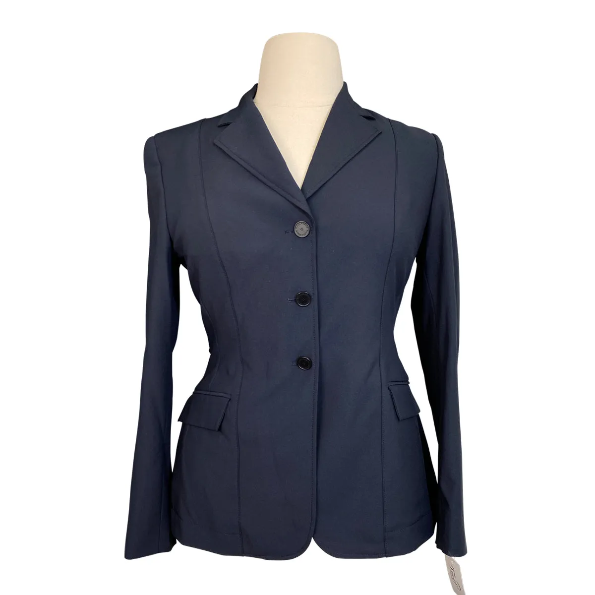 RJ Classics 'Nora' Grey Label Show Coat in Navy - Women's 4R