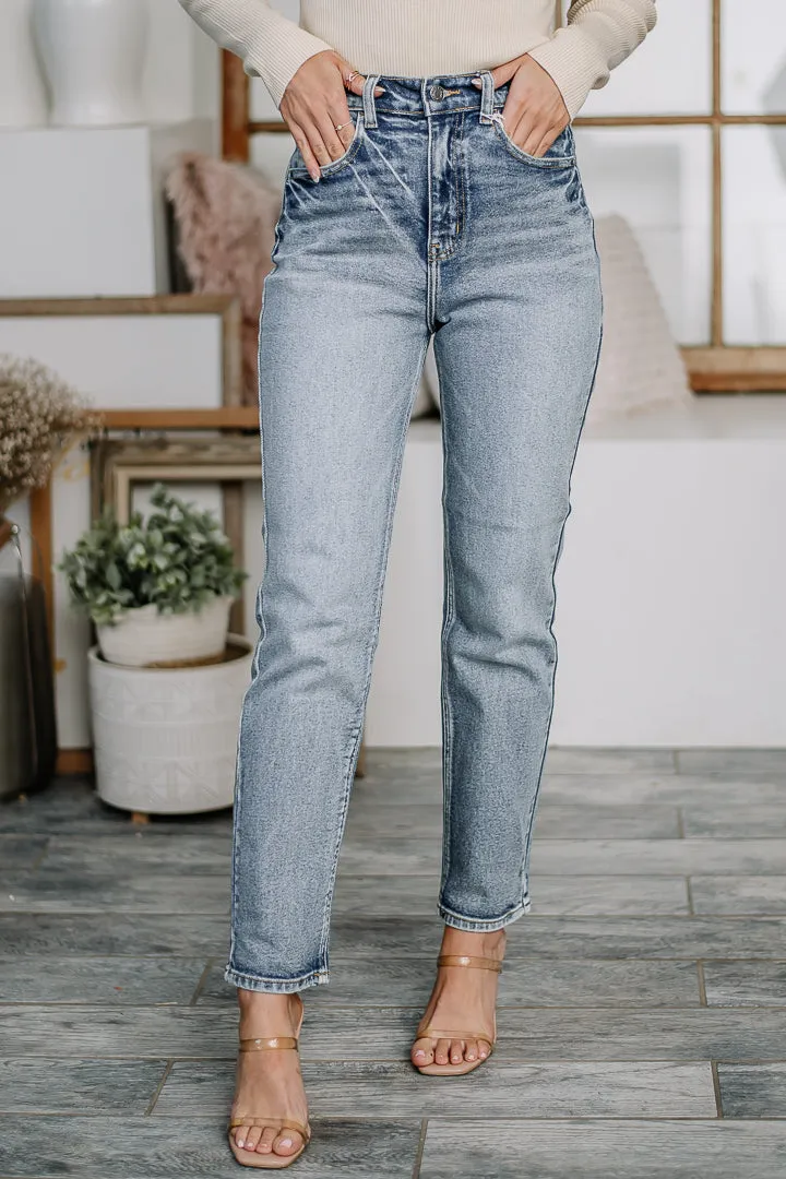 Straight Ahead Straight Leg Jeans