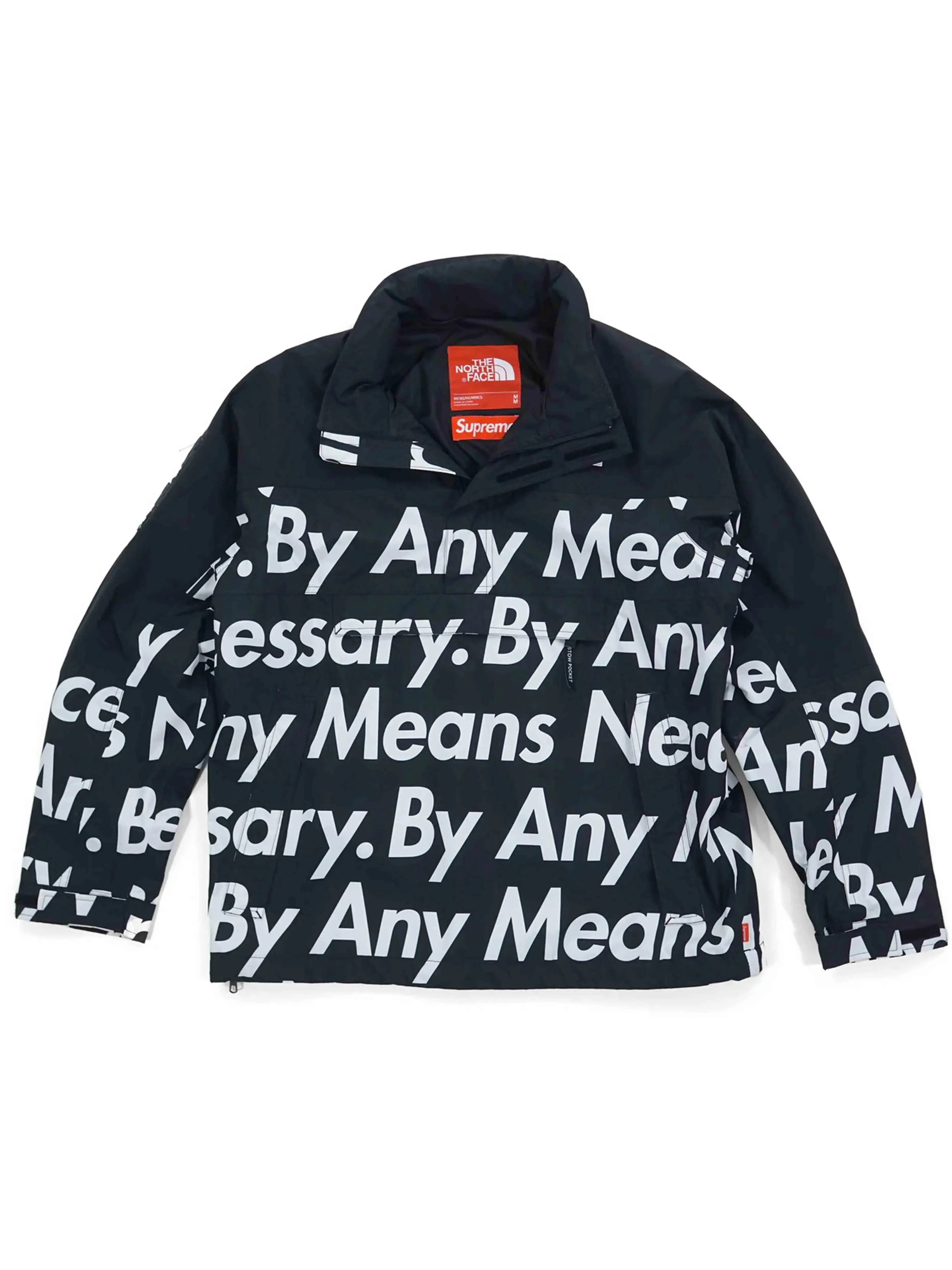 Supreme The North Face By Any Means Necessary Mountain Jacket Black [FW15]