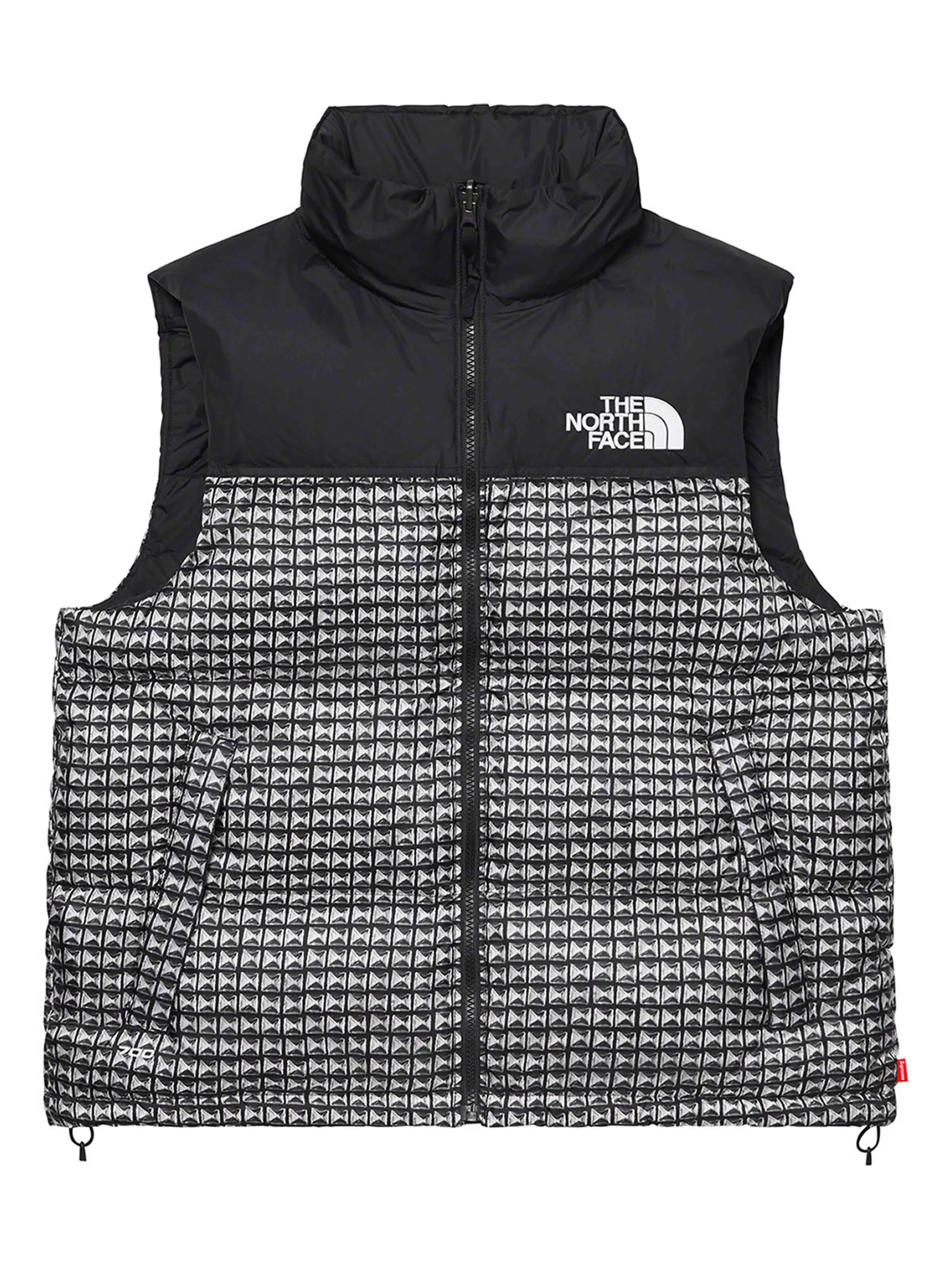 Supreme The North Face Studded Nuptse Vest Black [SS21]