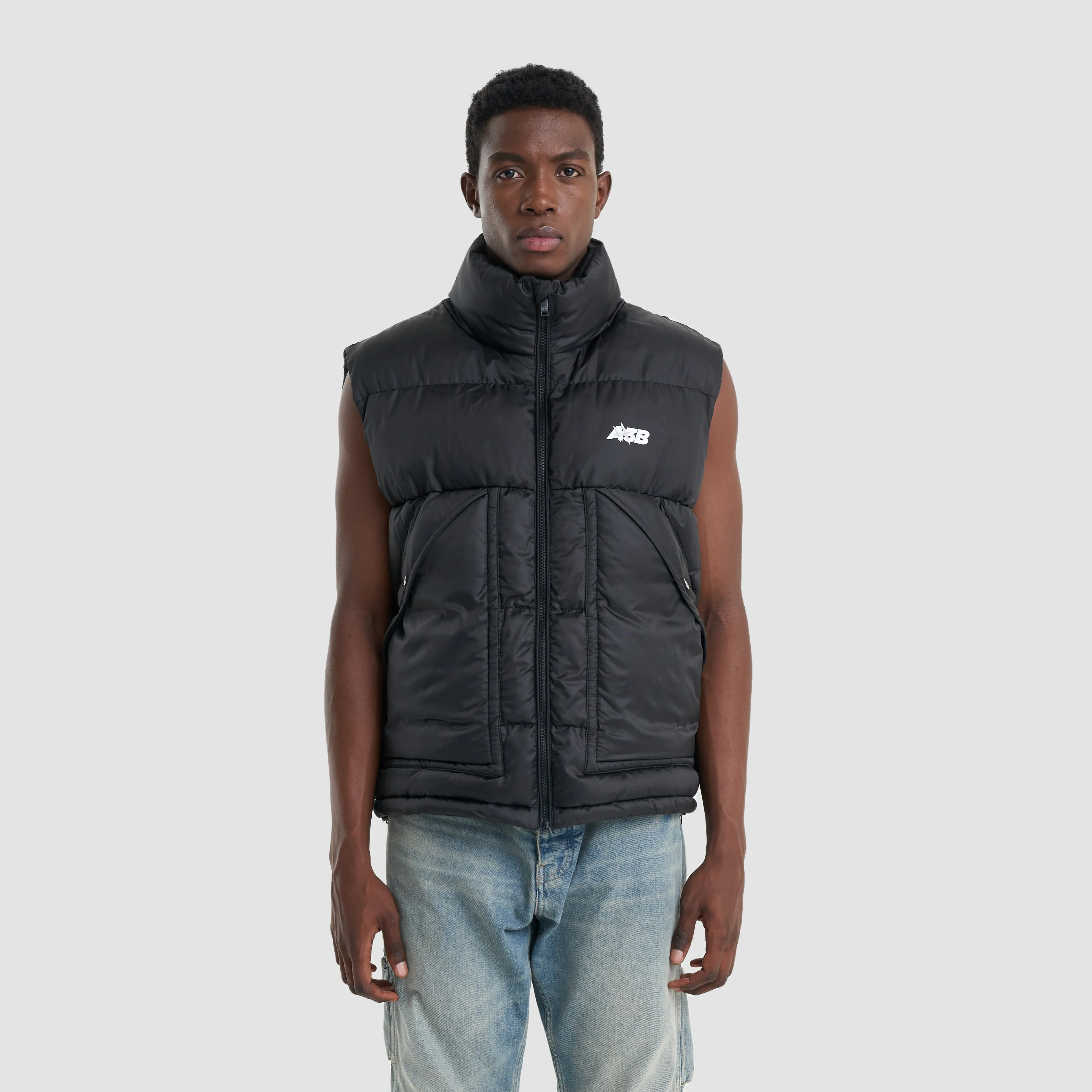 TACTICAL LOGO VEST BLACK