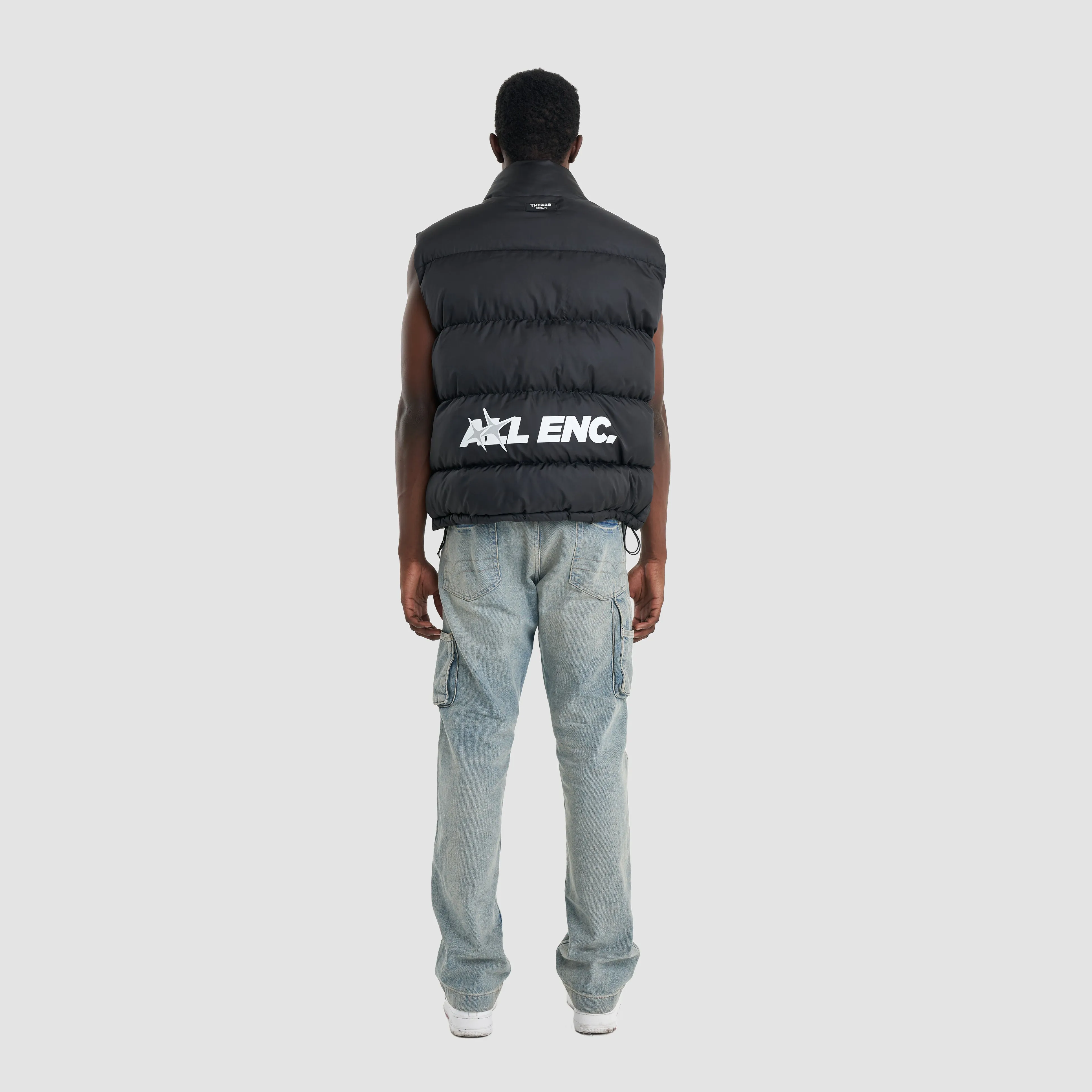 TACTICAL LOGO VEST BLACK