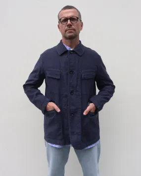 UNCUT RIDGES COVERALL JACKET / NAVY