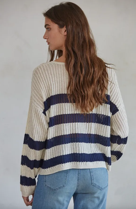 Uptown Striped Pullover