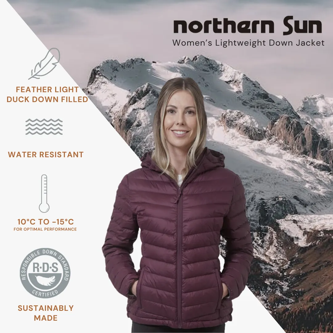 Womens Lightweight Down Jacket (Packable)