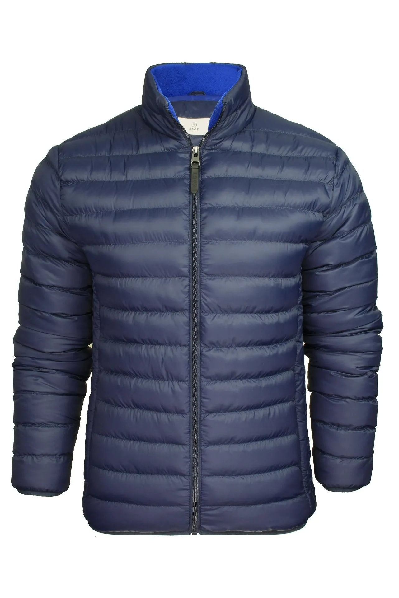 Xact Men's Funnel Neck Quilted Puffer Jacket